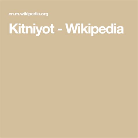 Kitniyot – Wikipedia tiếng Việt.